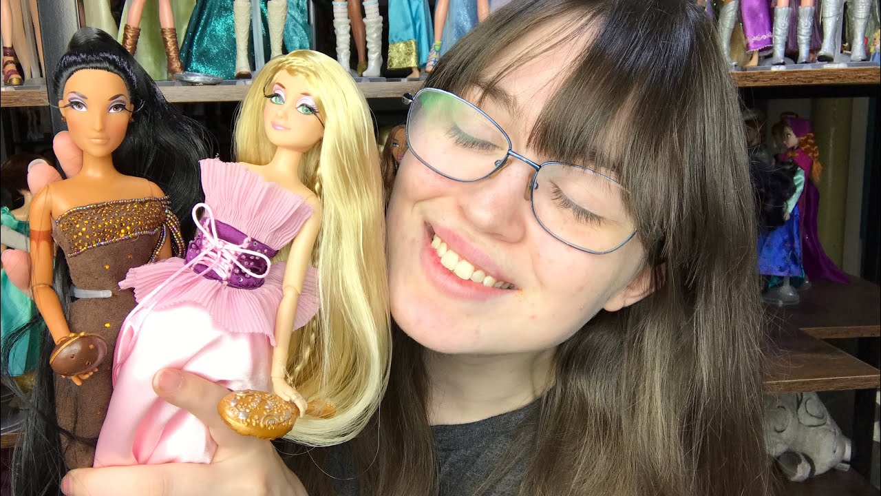 I GOT THE ORIGINAL DISNEY DESIGNER DOLLS!! Pocahontas and Rapunzel :D Limited edition disney dolls