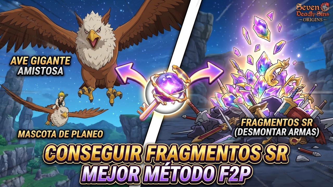 🚨TRUCO ROTO: FARM INFINITO de FRAGMENTOS SR en 7DS Origins