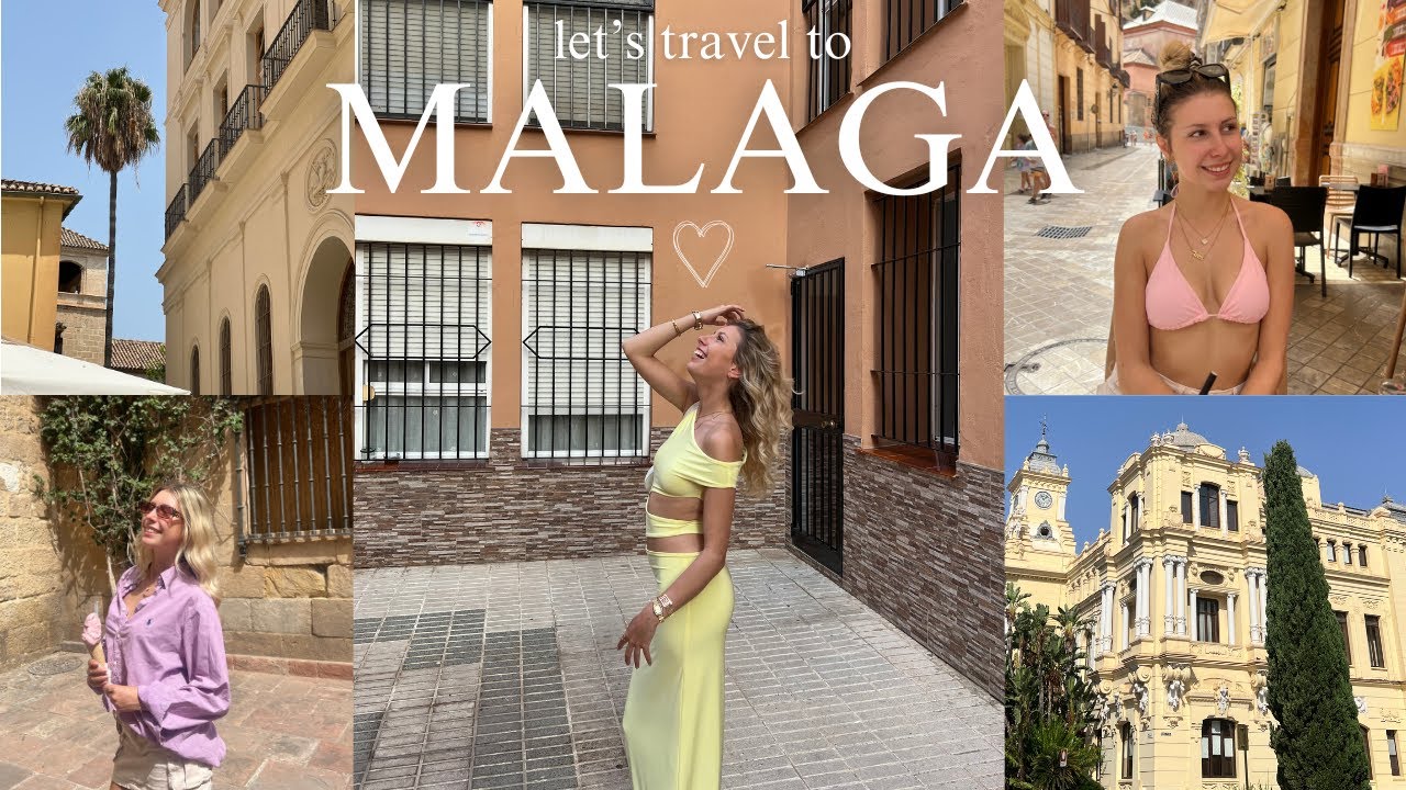 Malaga girls trip vlog 2025 👙🏝️🐚