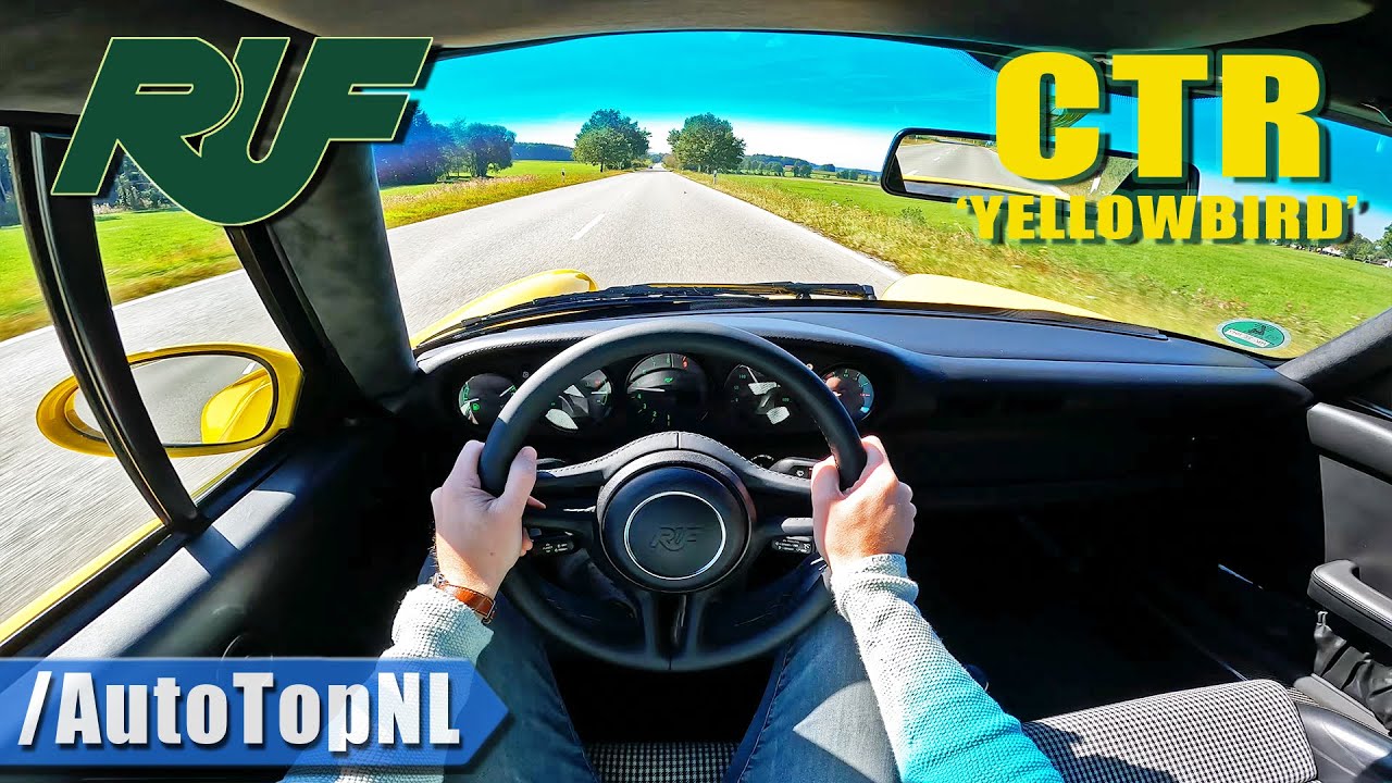 710HP RUF CTR 'Yellowbird' POV Test Drive by AutoTopNL