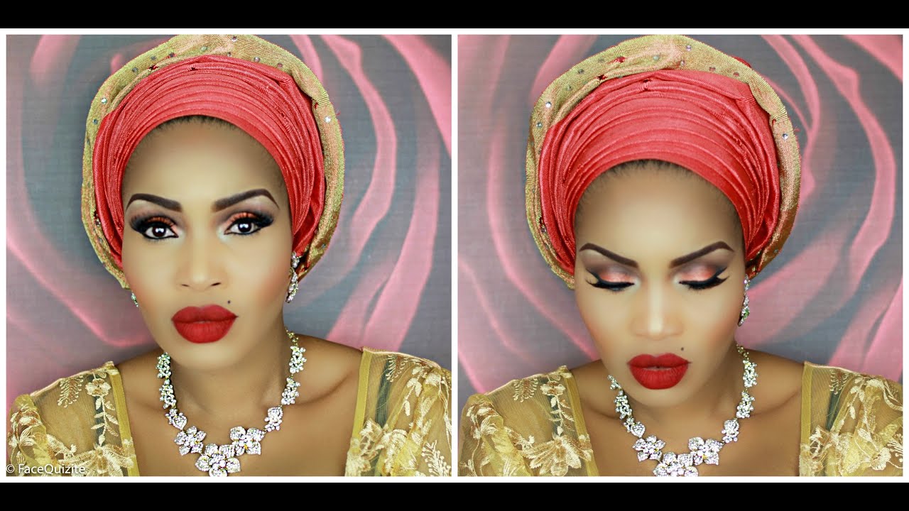 Step by Step: How to tie Nigerian Gele with Pleats