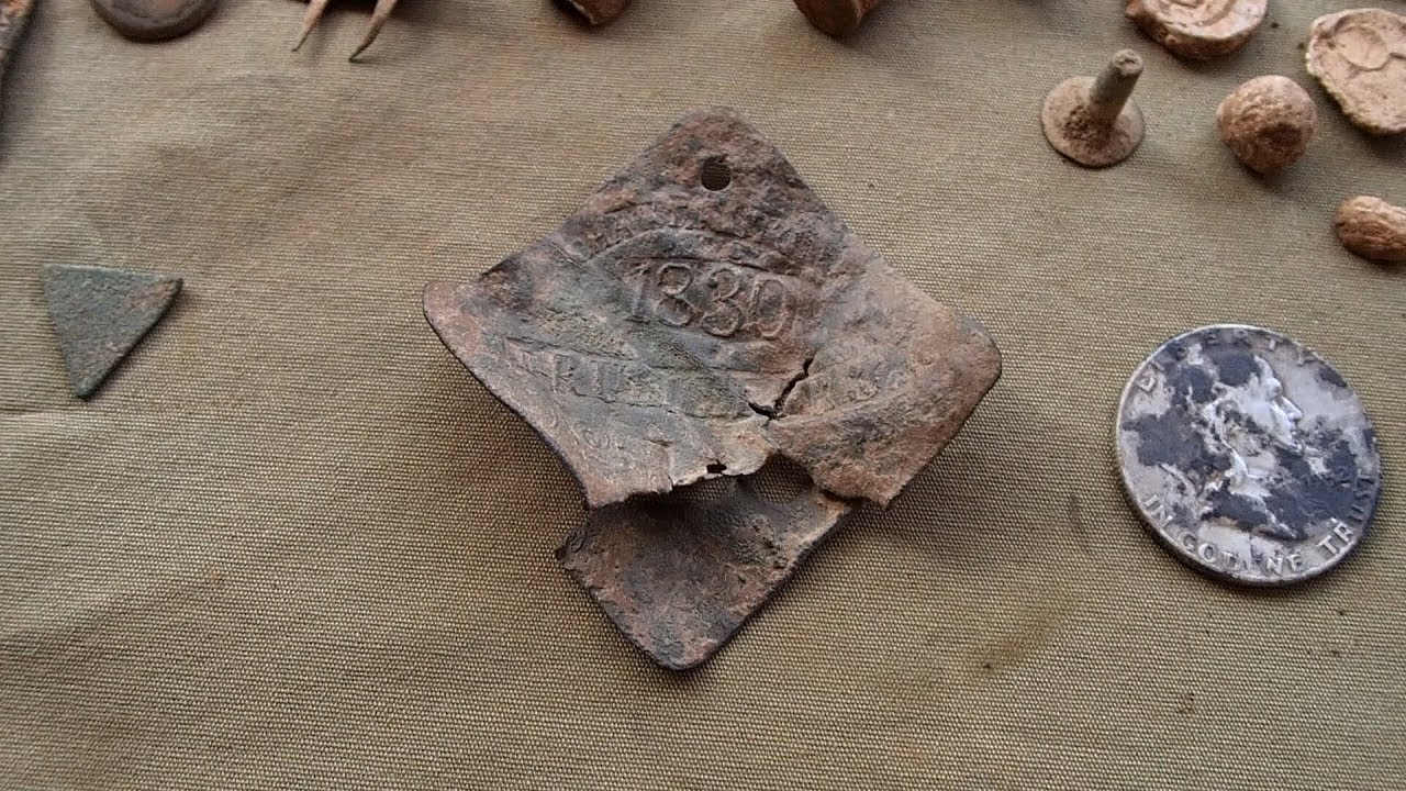 Metal Detecting! - Found Rare Slave Tag and Silver Half Dollar! | Nugget Noggin