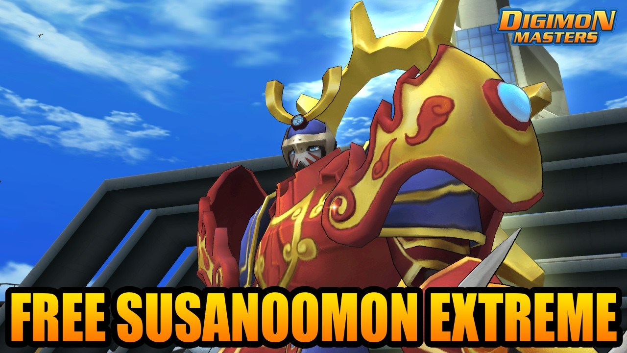 EVENT DMO : FREE SUSANOOMON EXTREME - ARCHIVE - INVENTORY ETC - DIGIMON MASTERS ONLINE