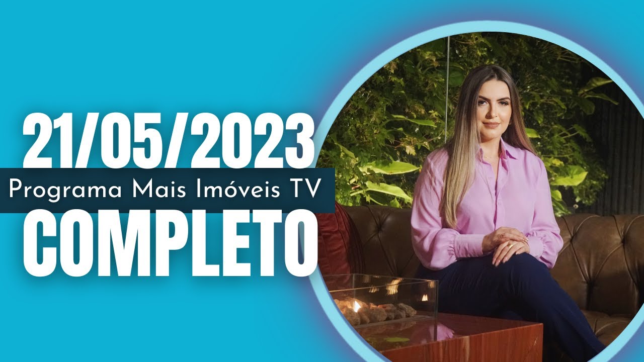 PROGRAMA MAIS IMÓVEIS TV | Cobertura a 40m da Praia | 21/05/2023