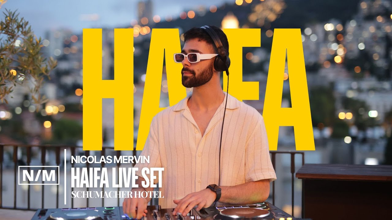 Nicolas Mervin - Live set from Haifa Israel | Afrohouse DJ Mix