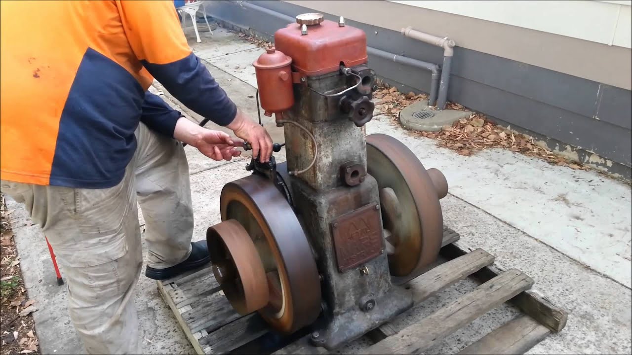 MARS 5HP DIESEL ENGINE - 1st Start Up in 50 Years!