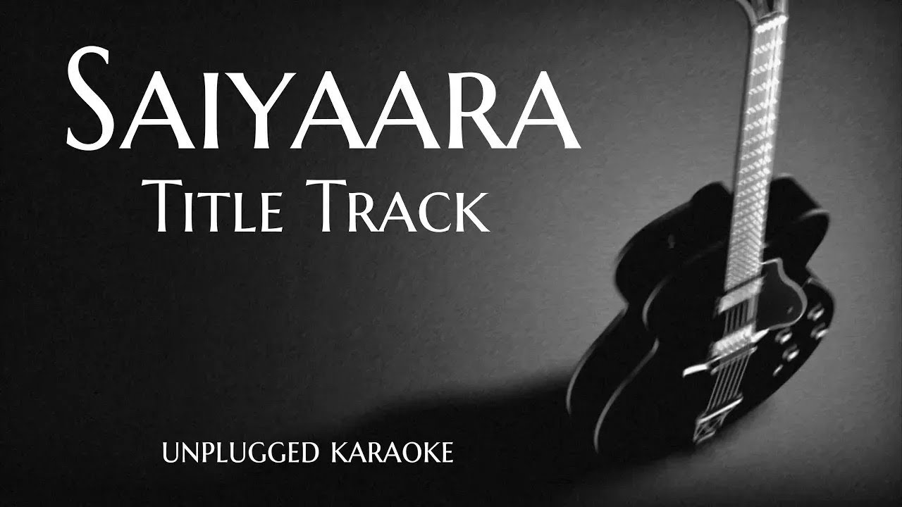 Saiyaara Guitar Karaoke | Low Scale | Faheem Abdullah | DarkSun Productions