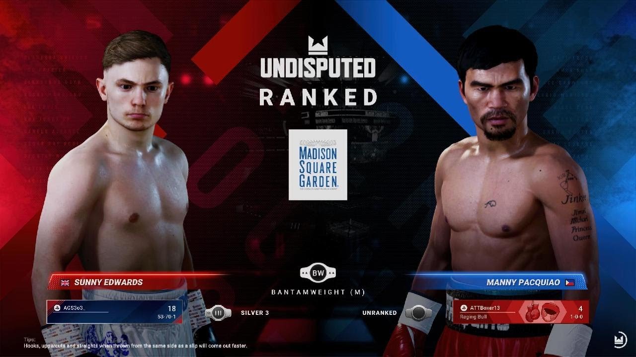 First Full Undisputed Ranked Match