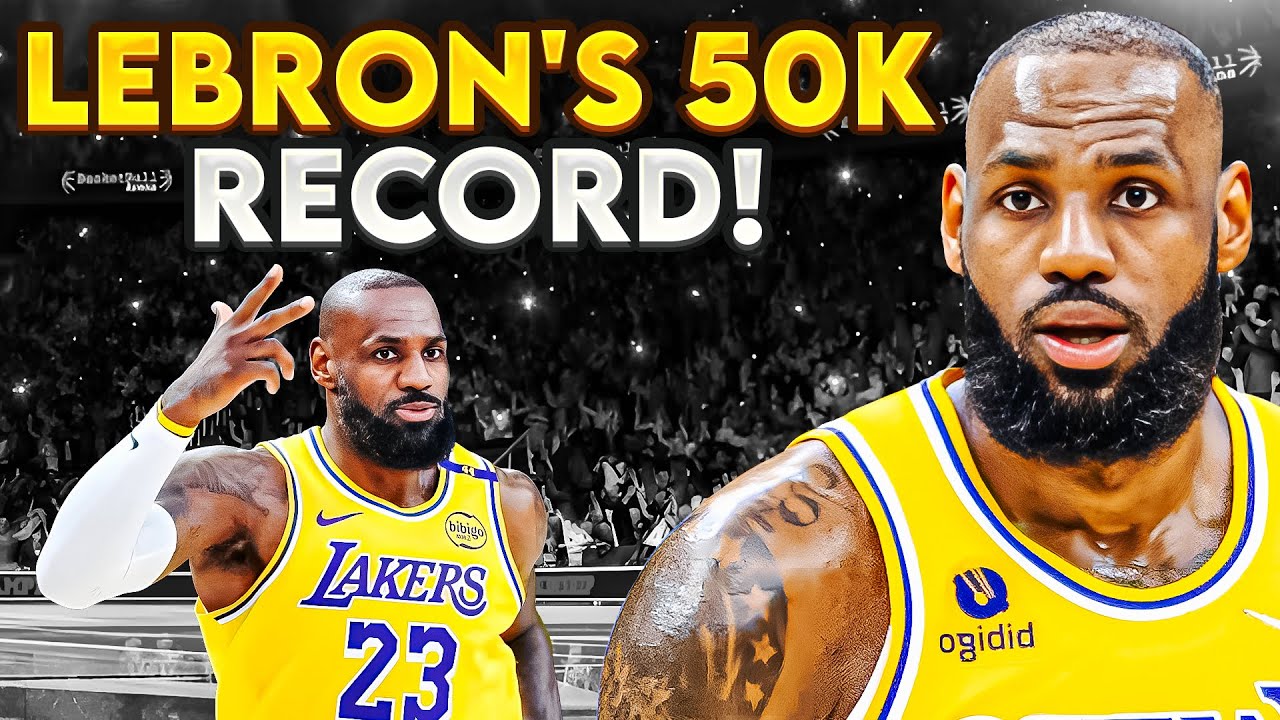 LeBron James' Historic 50K Points: A Milestone you can't miss!