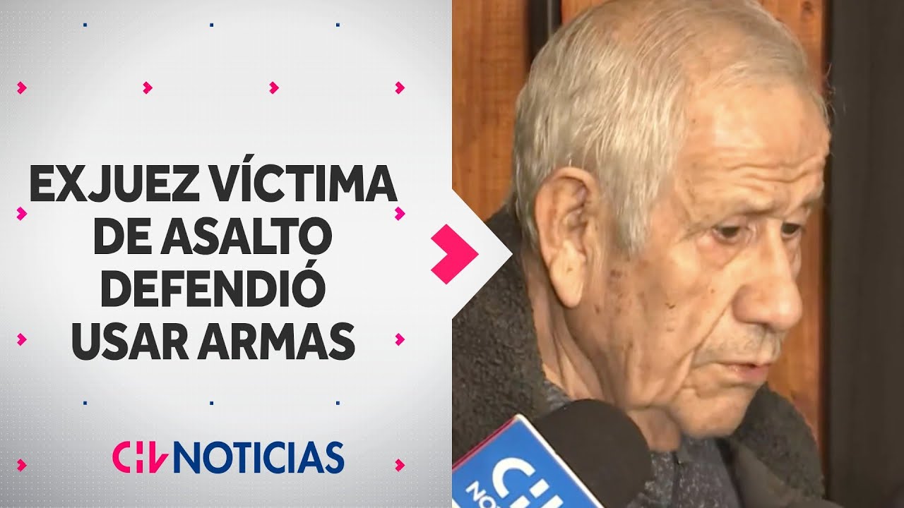Exjuez víctima de violento turbazo defendió usar armas para defensa: “Si yo hubiese tenido…”