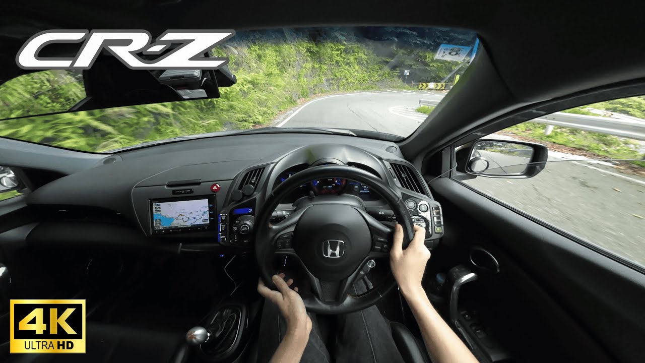 POV ASMR Drive │ Honda CR-Z │ いろは坂を駆け降りる！