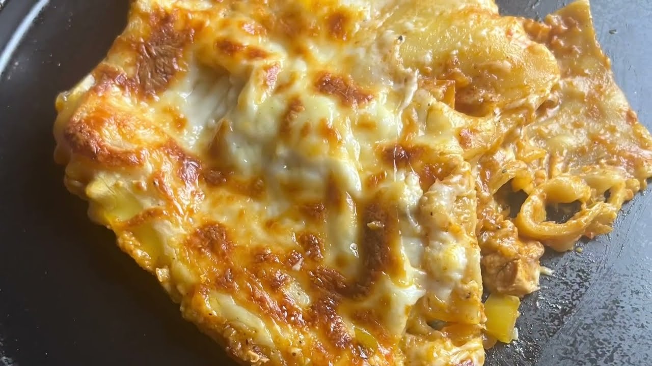 لازانيا بشاميل ولا اسهل ولا اطيب على طريقة خطوات سهلة easy steps