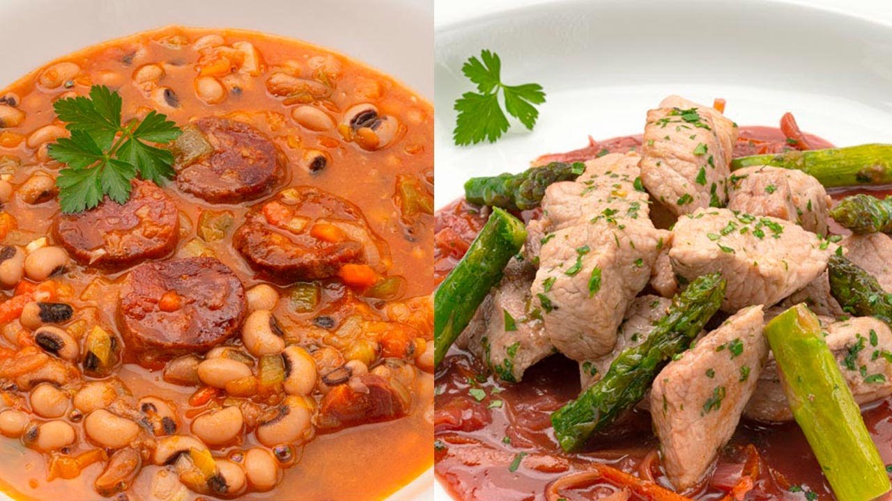 Carillas estofadas - Cerdo salteado con salsa Cumberland - Cocina Abierta de Karlos Arguiñano
