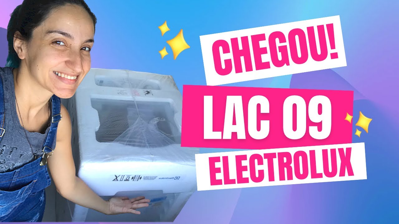 Unboxing Máquina de Lavar 8,5kg Electrolux Branca Turbo Economia, Jet&Clean e Filtro Fiapos (LAC09)