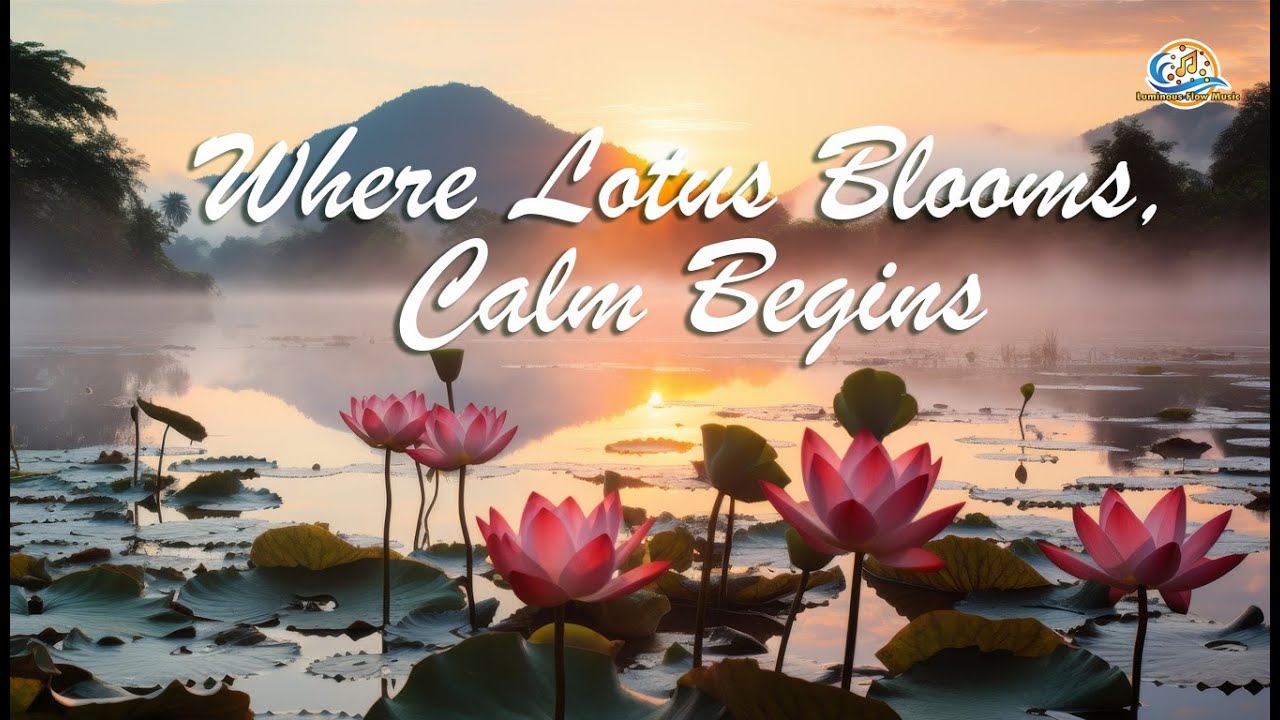Where Lotus Blooms, Calm Begins | Relaxing and Healing Music