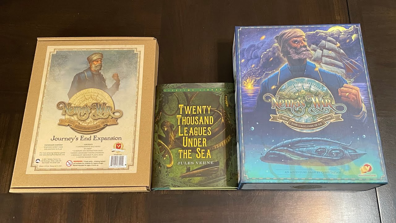 Sci-Fi Fantasy Saturday - Nemo’s War (Second Edition) Journeys End Expansion (VPG)