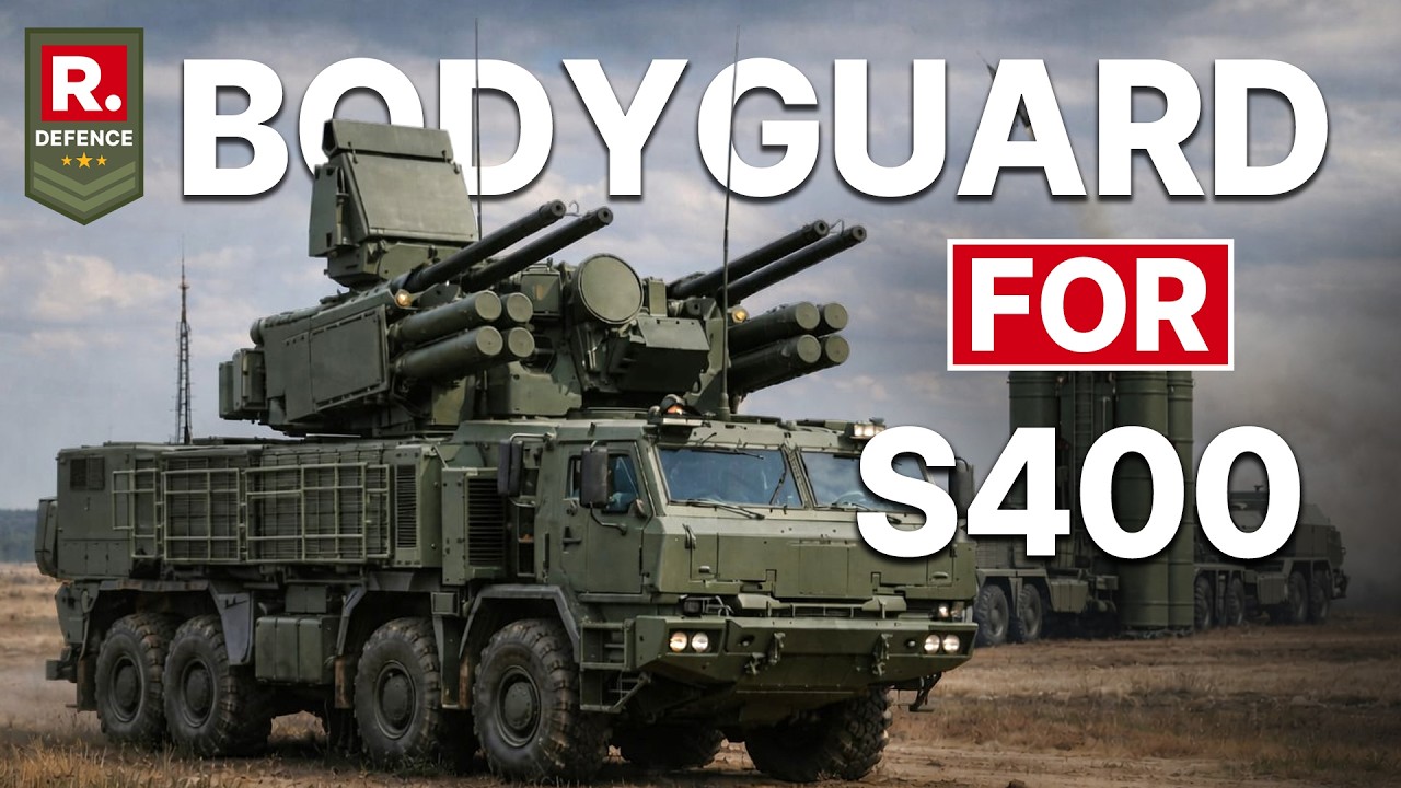 India Will Protect S400 With Russia's Pantsir S1 Air Defense