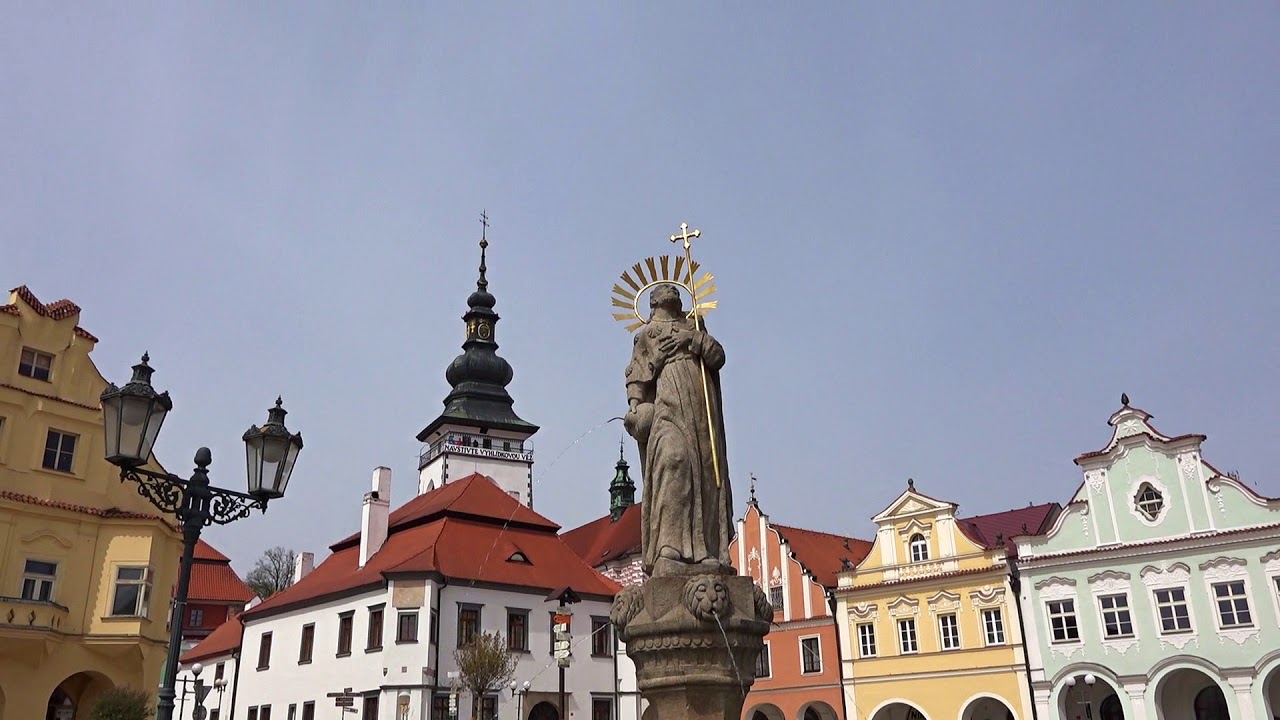Pelhřimov- ukázka z filmu "Říčka Bělá", pelhřimovská