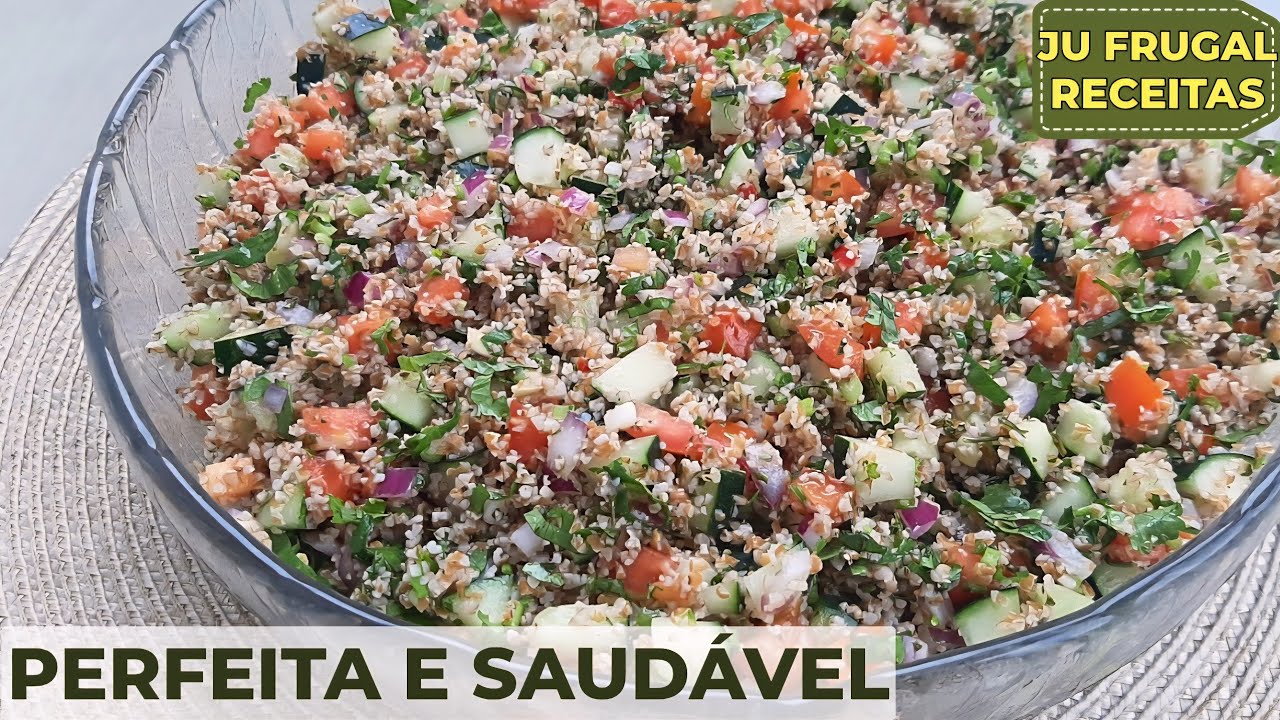 Salada Diferente e Simples: Como Fazer Salada TABULE Fácil
