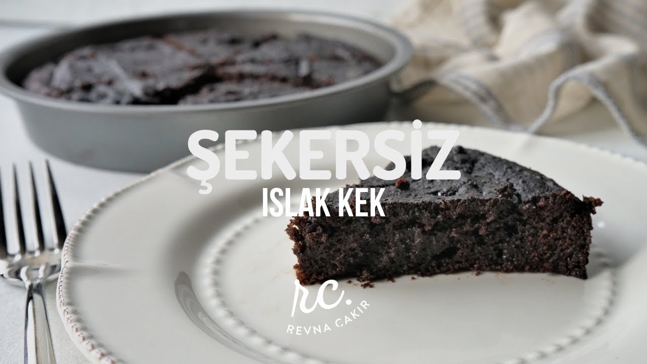 Şekersiz& Glutensiz Islak Kek