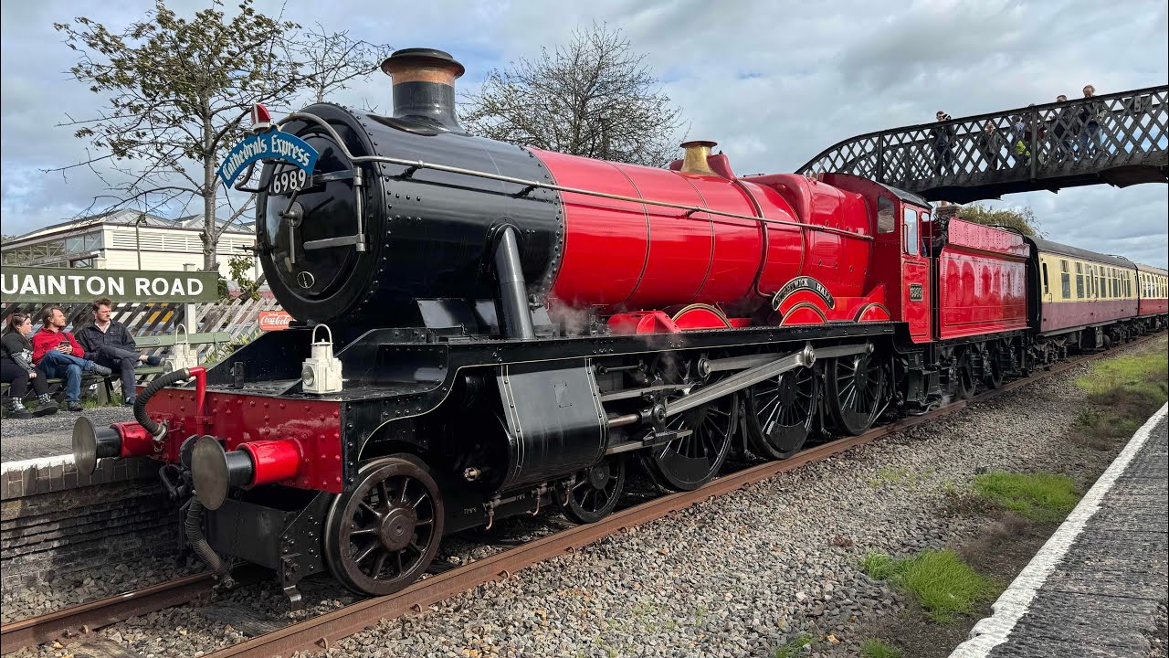 THE HOGWARTS EXPRESS RETURNS 👀 includes Footplate ride ❤️🚂