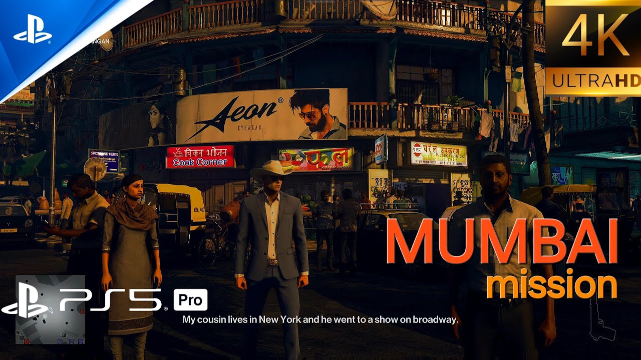 HITMAN3 full gameplay MUMBAI mission with High Definition HD