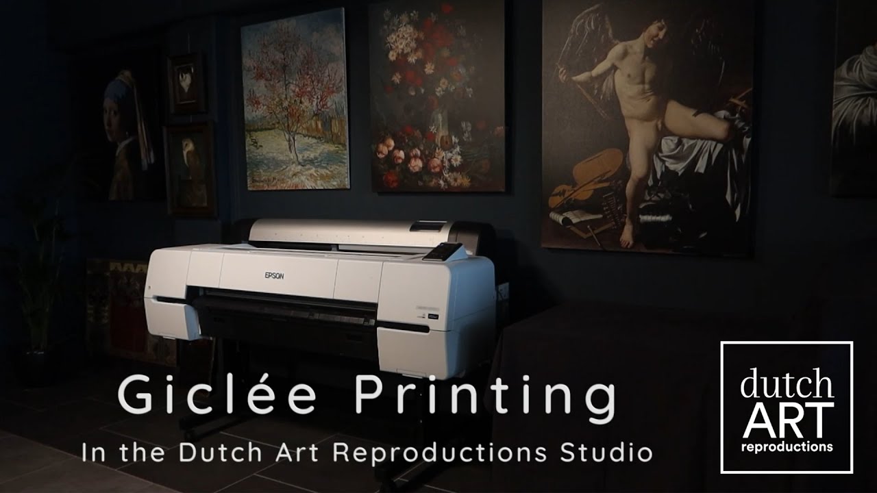 Gicl&eacute;e printing reproduction on canvas explained