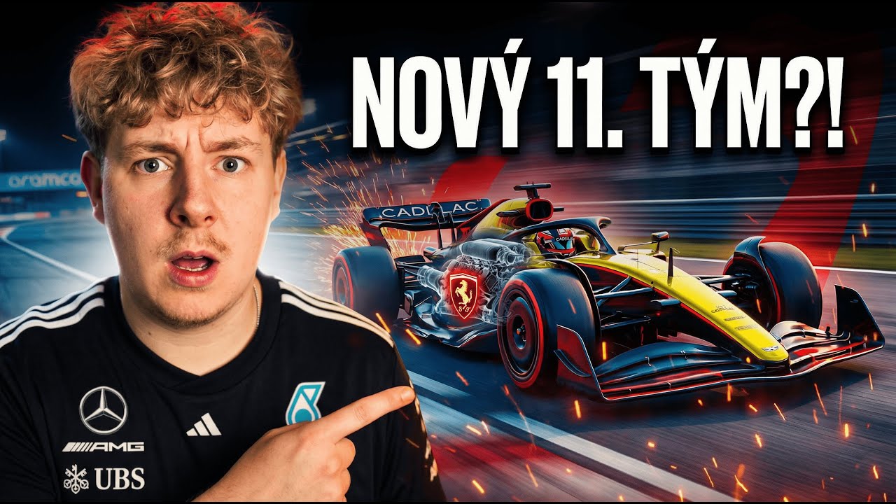 NOVÝ 11. TÝM F1: Cadillac, Pérez a motor Ferrari! 🔥