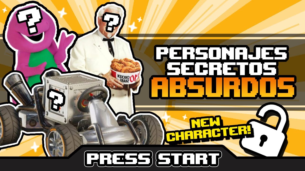 Los personajes secretos MÁS ABSURDOS del videojuego