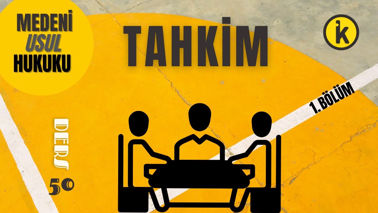50) MEDENİ USUL HUKUKU - TAHKİM 1. BÖLÜM - 2023 / 2024 GÜNCEL
