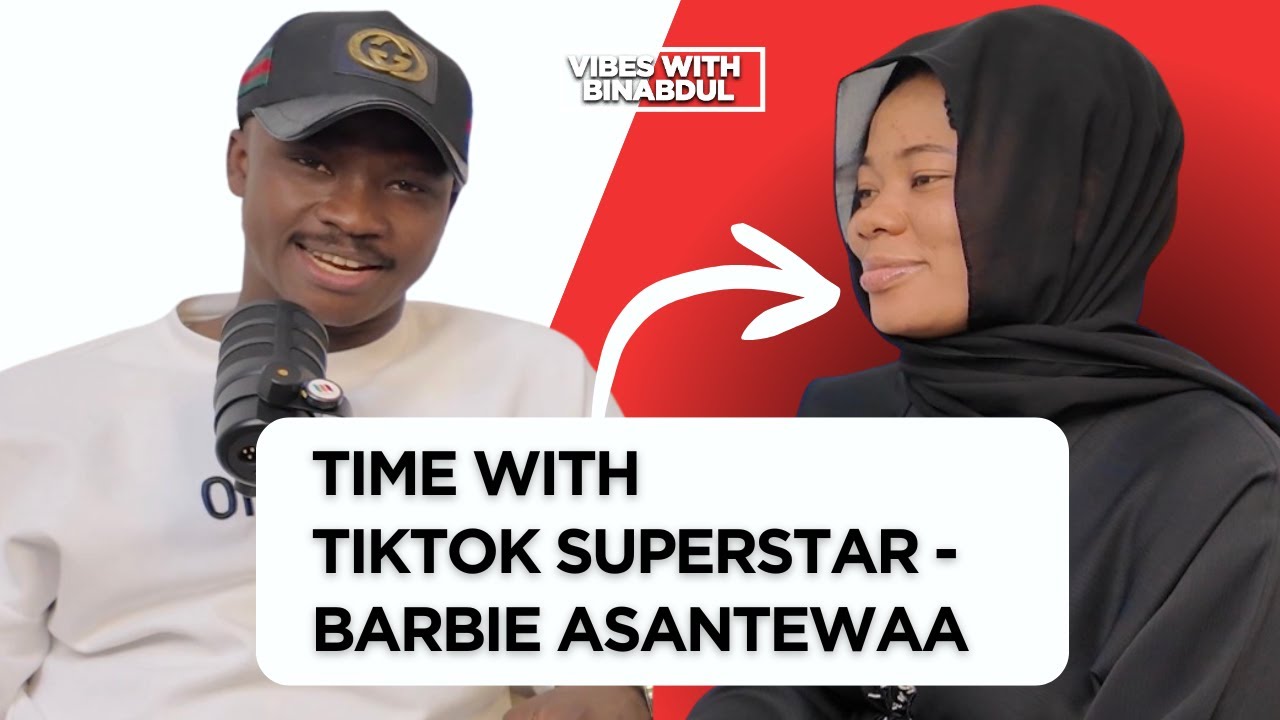 TikTok Superstar Barbie Asantewaa Brought the Vibes 💯❤️‍🔥 | Vibes With Binabdul