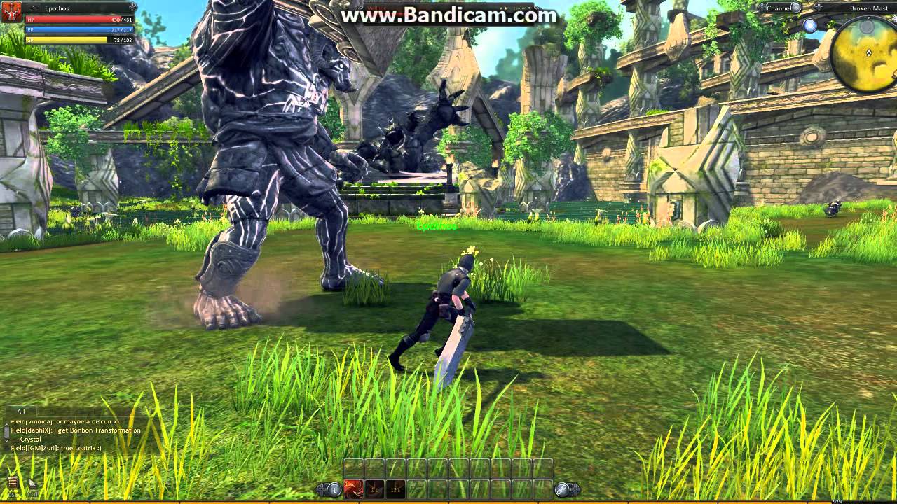 RaiderZ Gameplay - Veilnus / Kuotes Guardian Boss Fight