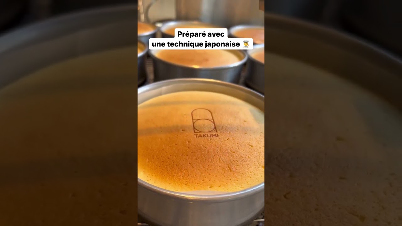 L&eacute;gende&nbsp;: Le meilleur cheescake japonais de Paris 🤩Takumi 📍29 Rue des Pyramides  #shorts
