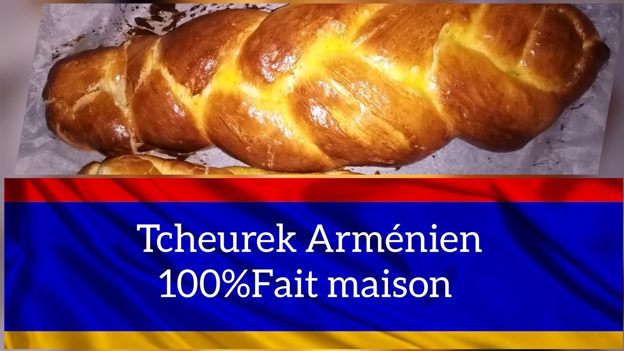 Recette Tcheurek arménien (brioche tressé) (fait maison) abonnez vous si vous avez aimer 😉