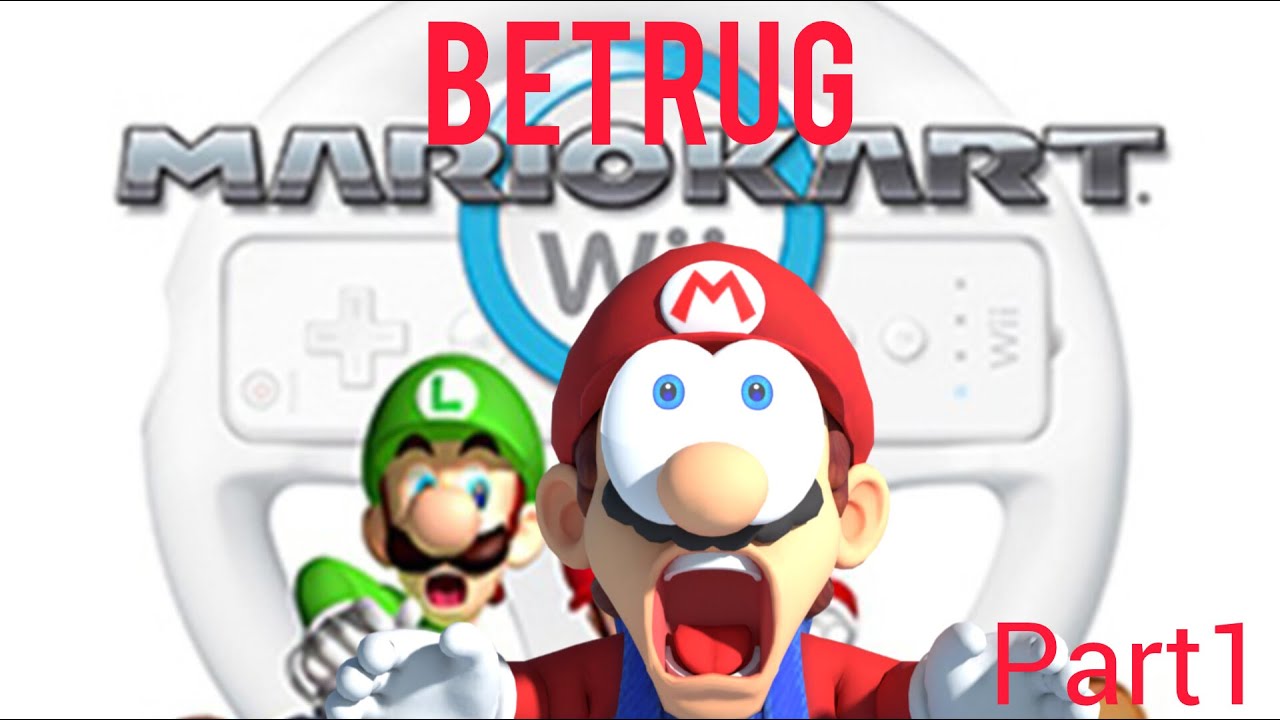 BETRUG Mario kart wii Part1 und maybe dann online spielen mit euch