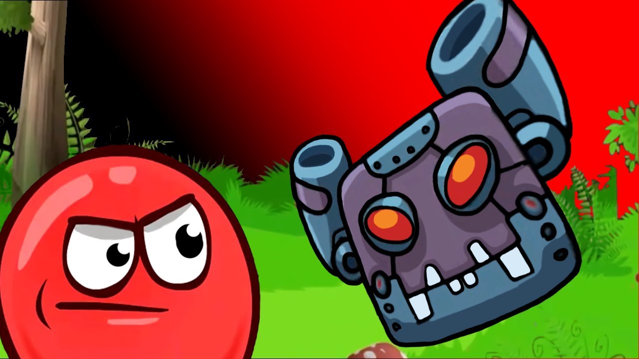 Новый КРАСНЫЙ ШАРИК против ЧЕРНЫХ КВАДРАТОВ игра Red Ball 4 на канале Мистер Игрушкин