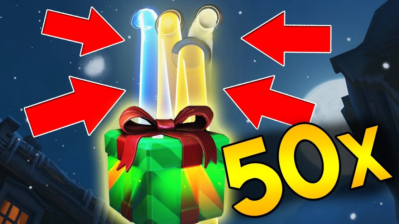 50 Vinter Loot Boxes!! 😱🎁| Winter Wonderland i Overwatch