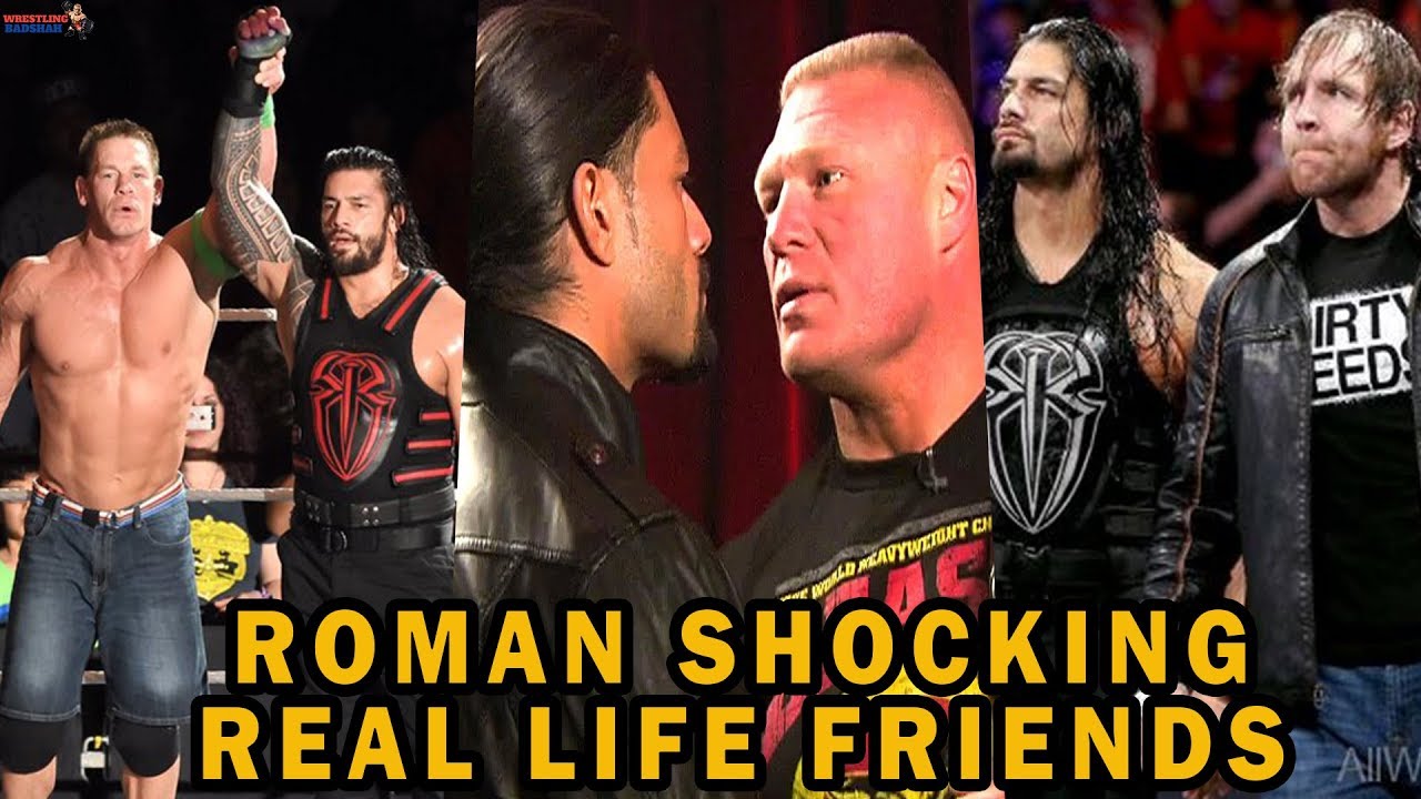 ROMAN REIGNS Shocking Real Life Friends!!!