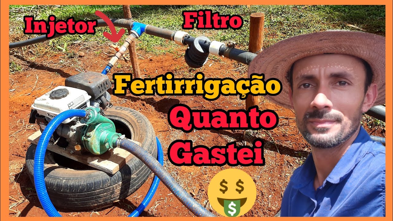 Como montar um sistema de fertirrigação eficiente, para adubação e tratamento de solo#Motobomba.