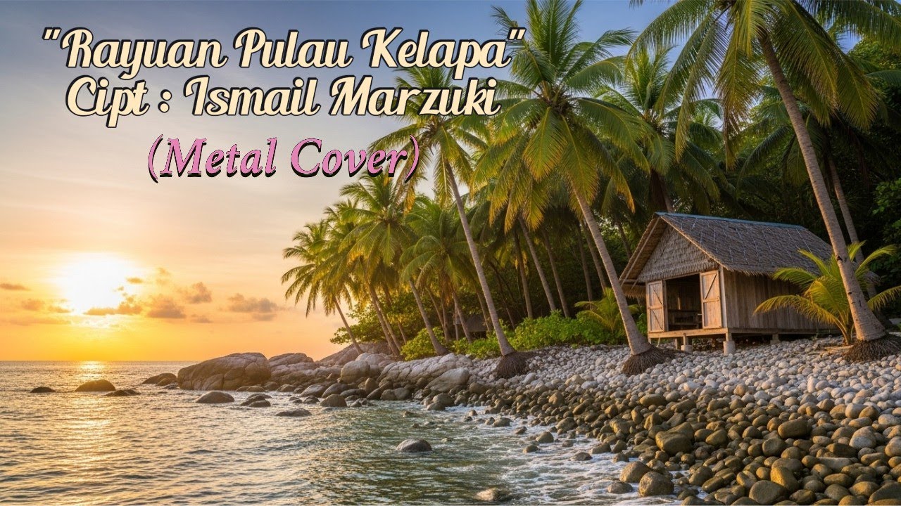Rayuan Pulau Kelapa (Ismail Marzuki) Metal Cover