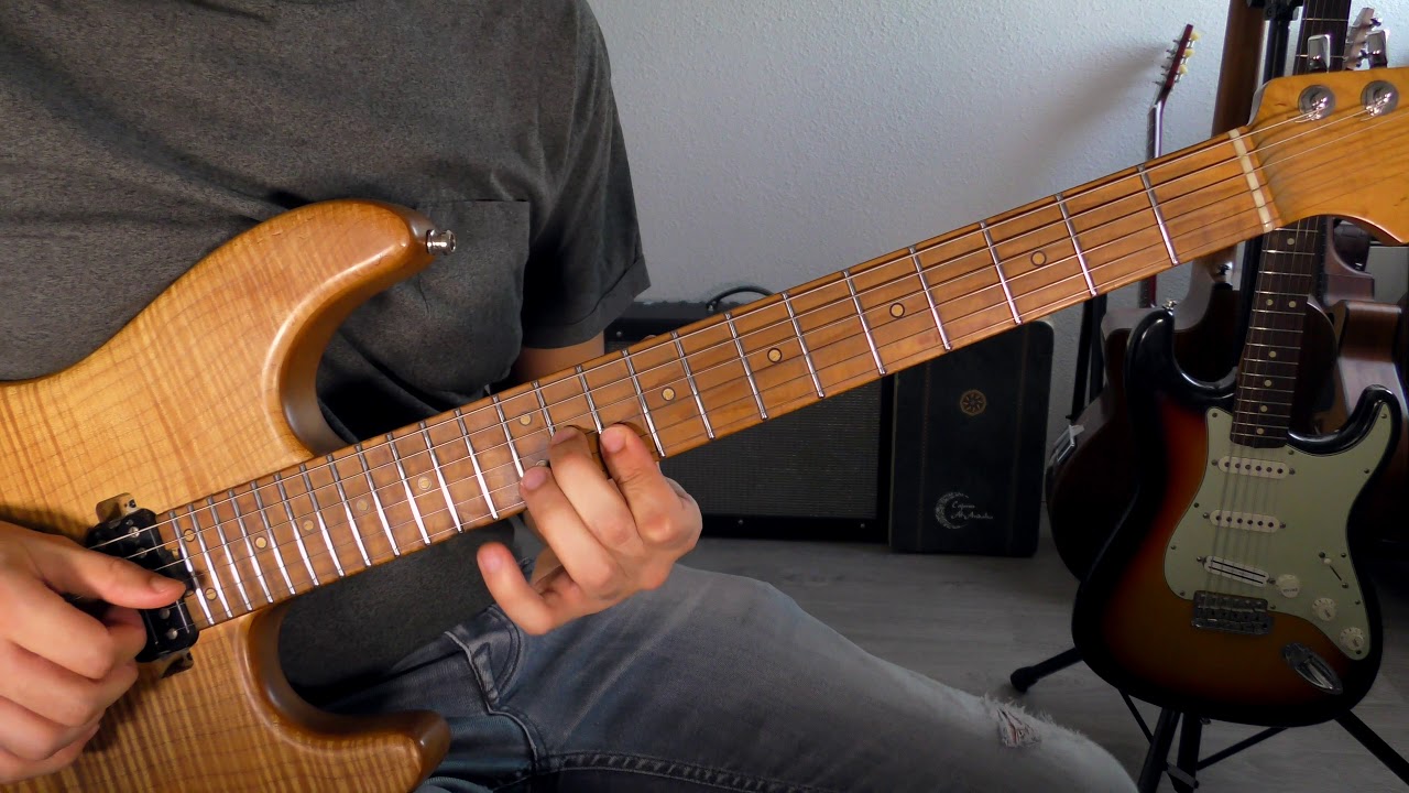 John Mayer - I Guess I Just Feel Like : Outro Solo Cover ( w/Fractal Ax8 Patch) from « Sob Rock »