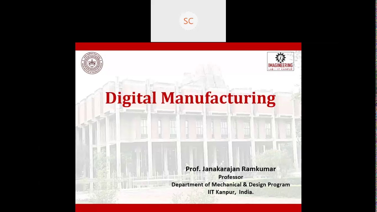 Webinar on Digital Manufacturing