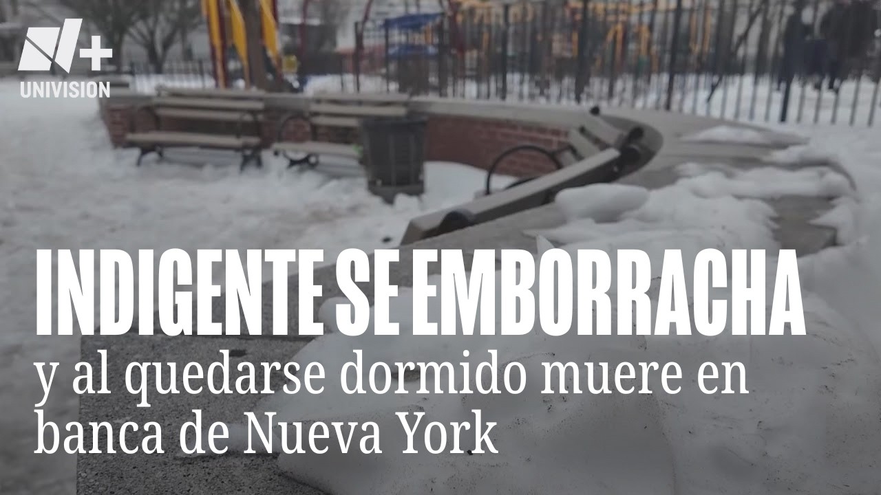 Indigente ecuatoriano entre las 18 víctimas por el frío en Nueva York