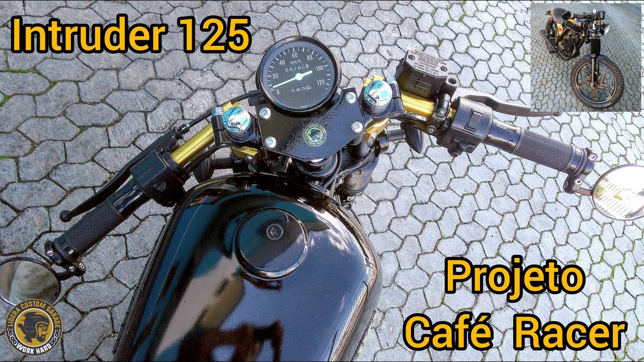 Demonstra&ccedil;&atilde;o #intruder125 #gn125 #caferacer #suzuki #intruder