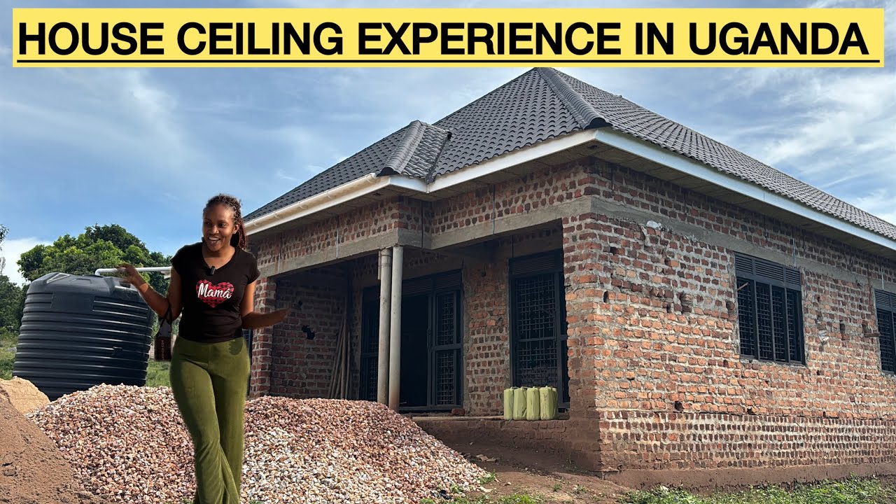 Ceiling Our 3 Bedroom House In Uganda// How Ceiling Is Done In Uganda