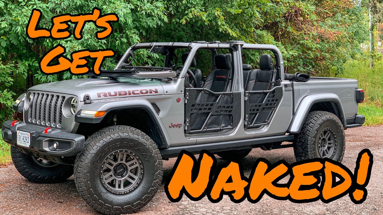 Разбираем наш Jeep Gladiator! Топлесс и без дверей