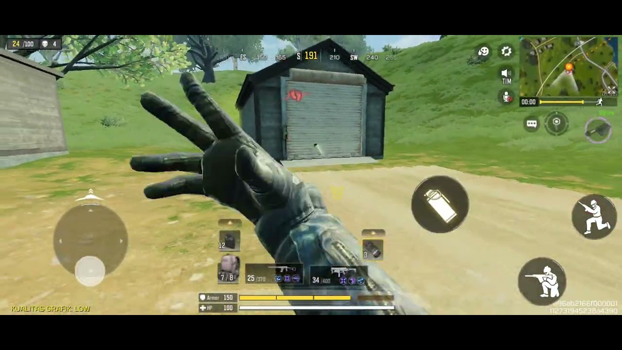 Main solo blackout di codm