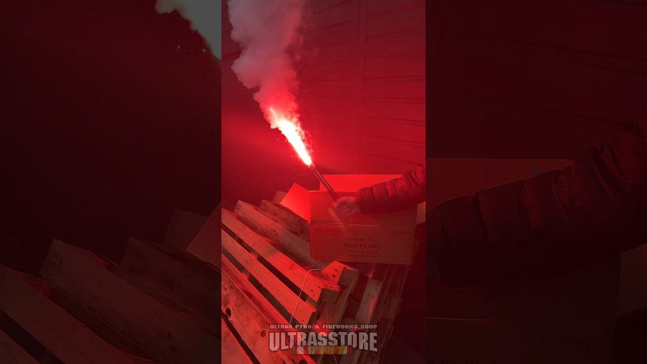 PF-1 Hand Flare Red Test - Ultrasstore.com