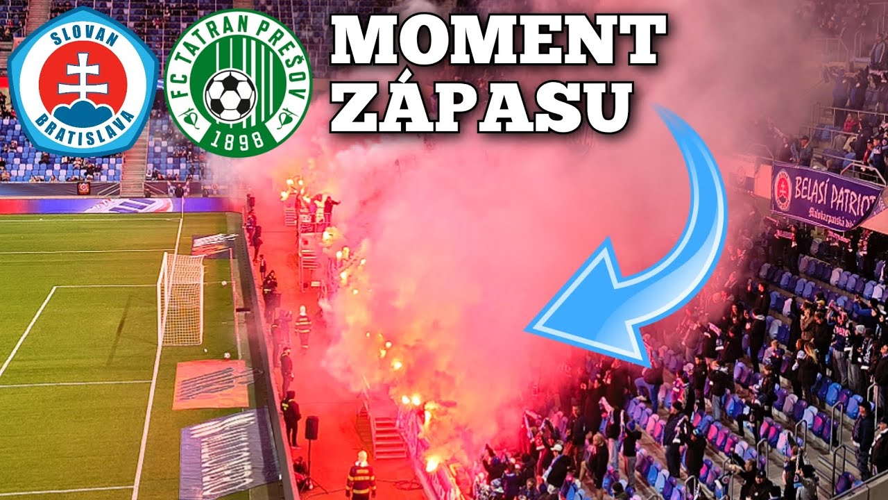 Slovan vs Prešov!⚔️ Prvá prehra v sezóne. „My chceme Slovan!“ Hráč zápasu : SEKTOR C 💙🔥