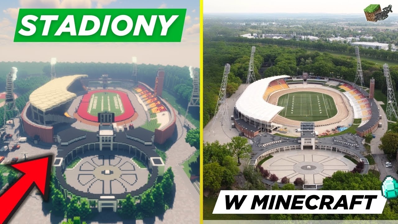 STADIONY ŻUŻLOWE w MINECRAFT